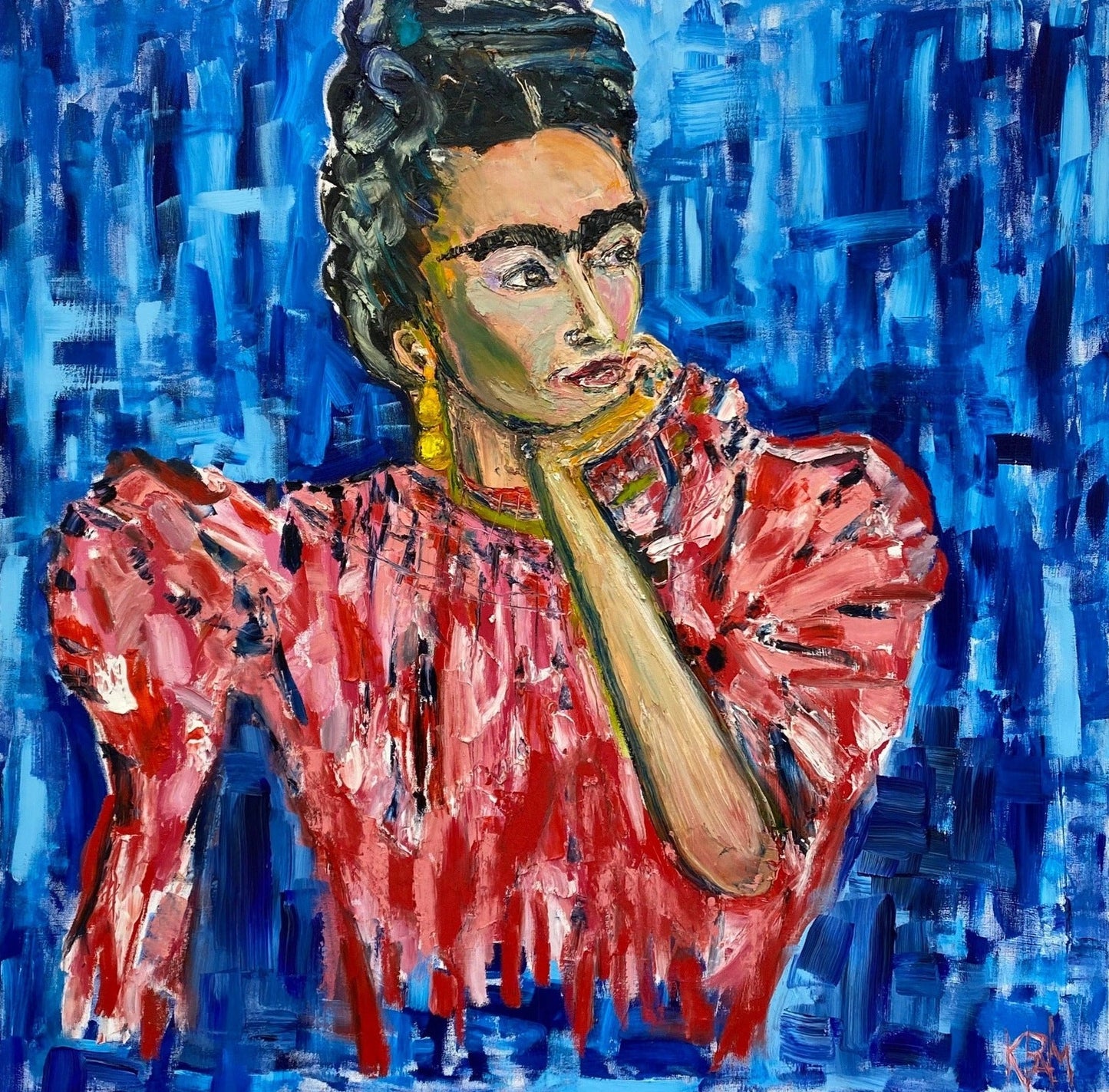 KPalm Fine Art Frida Kahlo Original