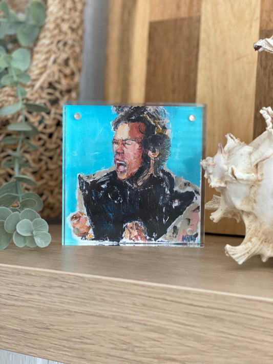 KPalm Fine Art Harry Styles Rock Block